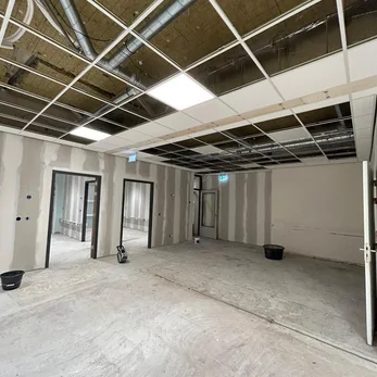 Ruwbouw, voor start schilderwerk